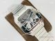 V8 Factory Super Clone Cartier Skeleton Santos Swiss Ronda4S20 Watch Stainless Steel Case (2)_th.jpg